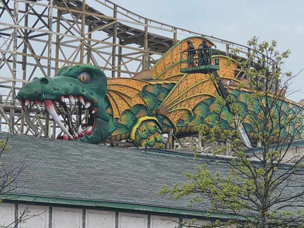 Playland Park: Dragon Coaster