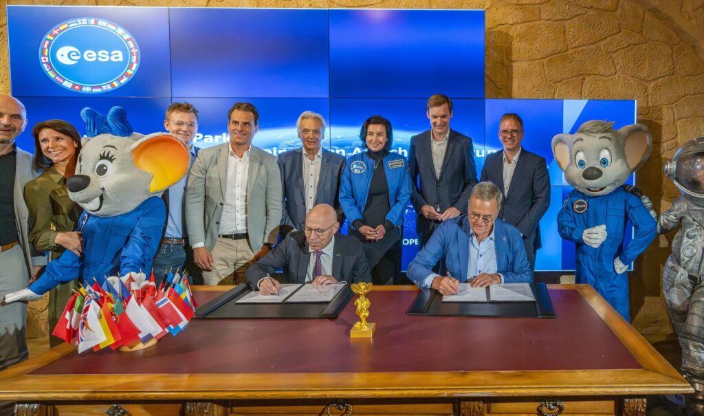 Europa-Park: Kooperation mit der ESA