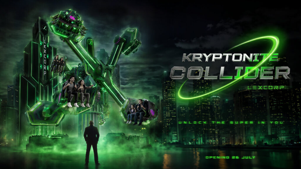 Warner Bros. World Yas Island: Kryptonite Collider & Superman Up and Away