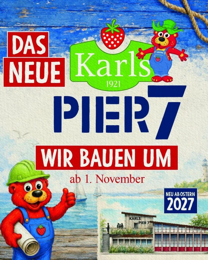 Karls Pier7: Umbau