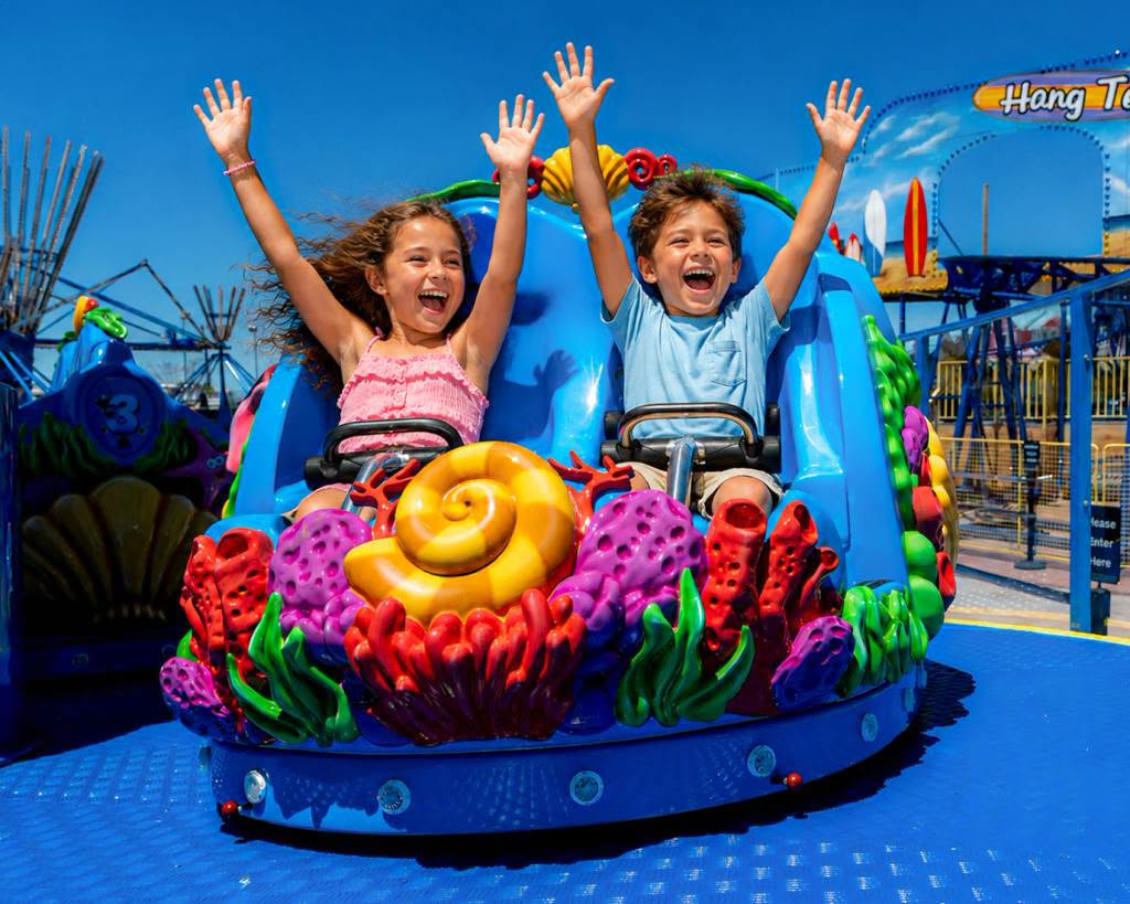 Fantasy Island Amusement Park: Milo's Coral Cruiser
