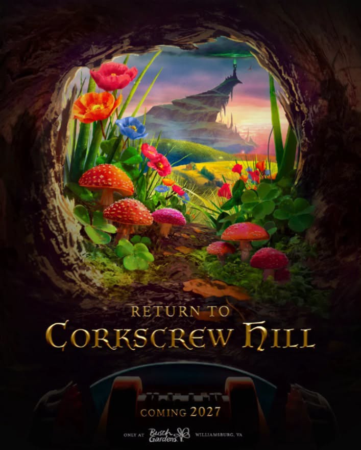 Busch Gardens Williamsburg: Return To Corkscrew Hill