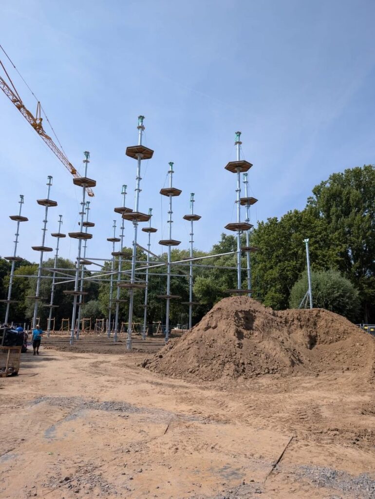 Solimare Moers: Hochseilgarten