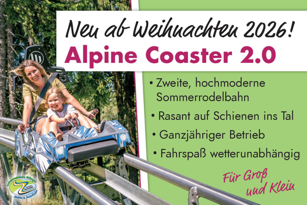 Sommerrodelbahn Willingen: Alpine Coaster 2.0