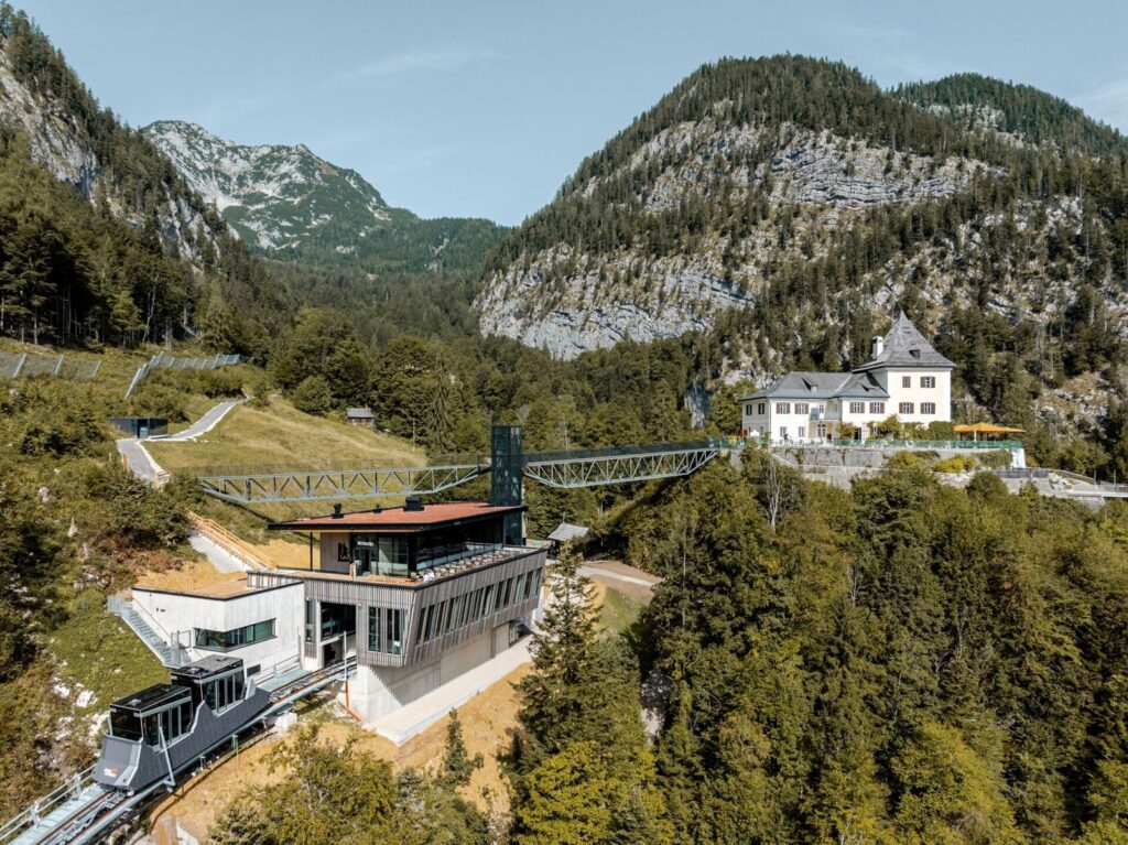 Salzwelten Hallstatt: Salzbergbahn