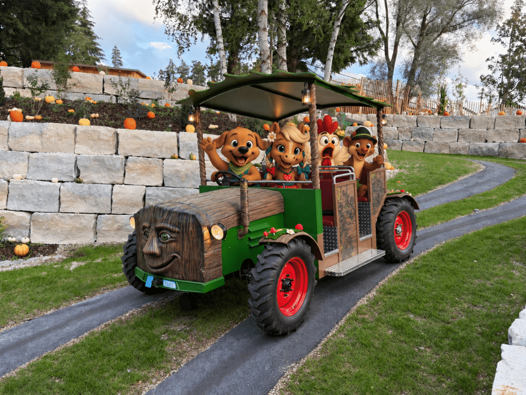 Hofis Erlebnispark: Tucker-Gucker & Ackerflitzer