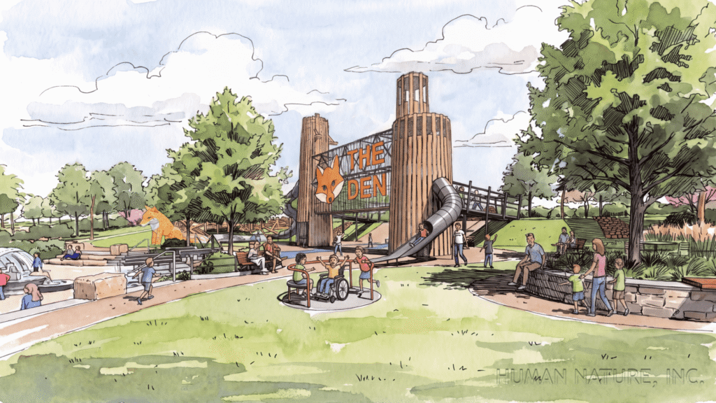 Kenton's Fox Ridge Park: Neuer Park
