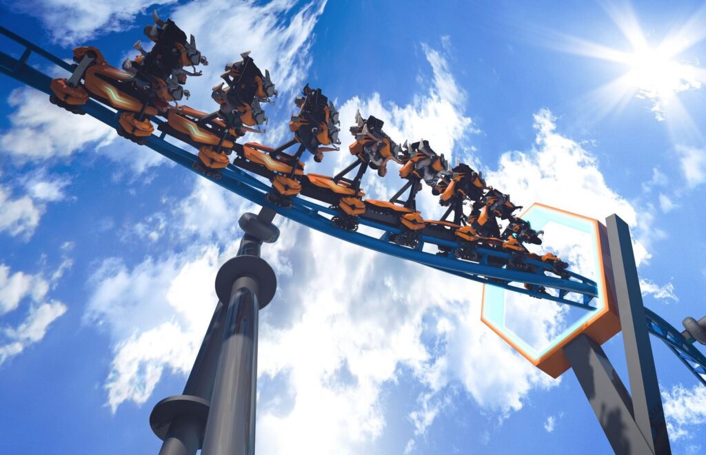 Six Flags Magic Mountain: Thrill Glider