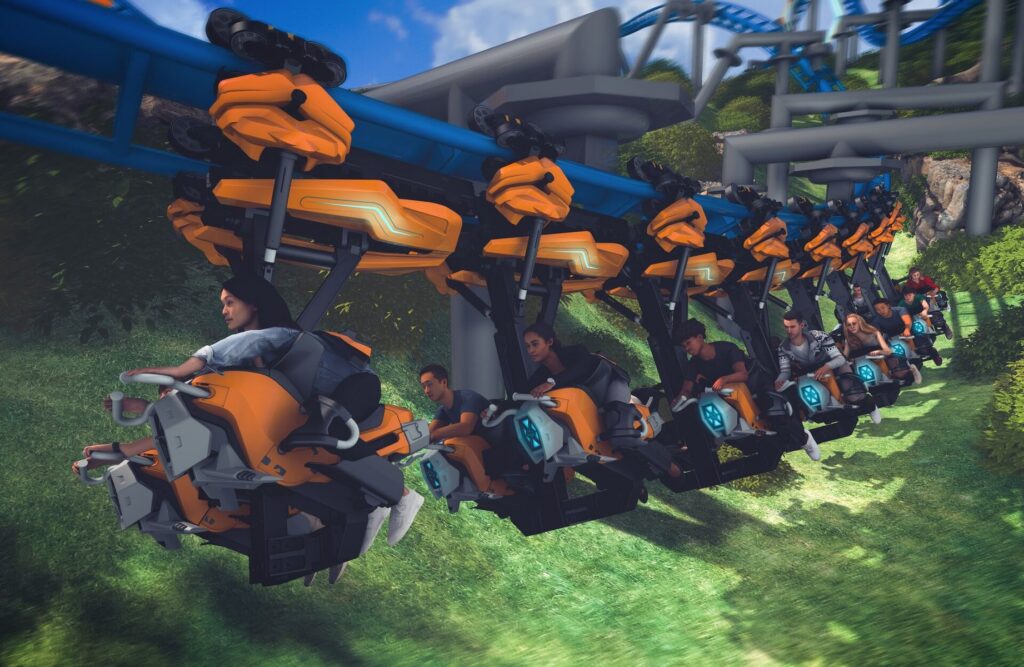 Six Flags Magic Mountain: Thrill Glider