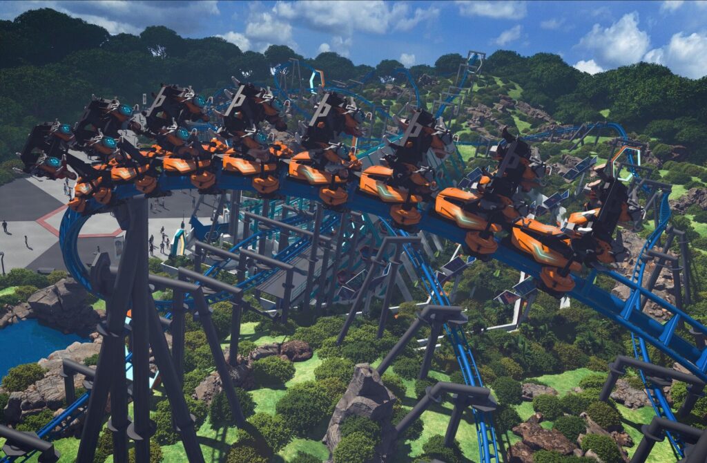Six Flags Magic Mountain: Thrill Glider