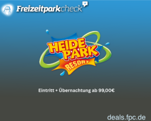 Heide Park Soltau inkl. Übernachtung im Resort