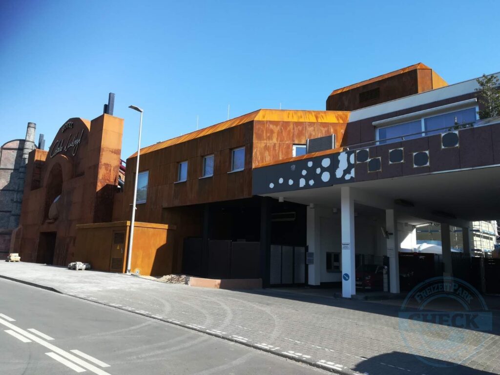 Hotel Charles Lindbergh und Rookburgh im Frühjahr 2020 (27.03.2020)
