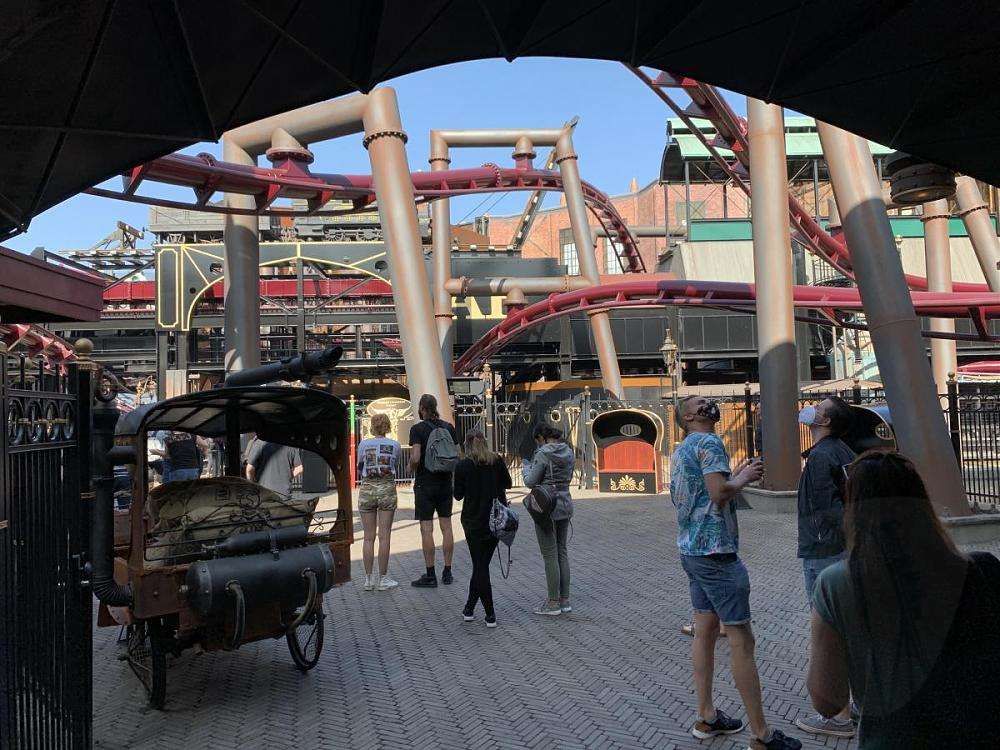 Rookburgh mit F.L.Y. am Tag des Soft Openings, 17. September 2020