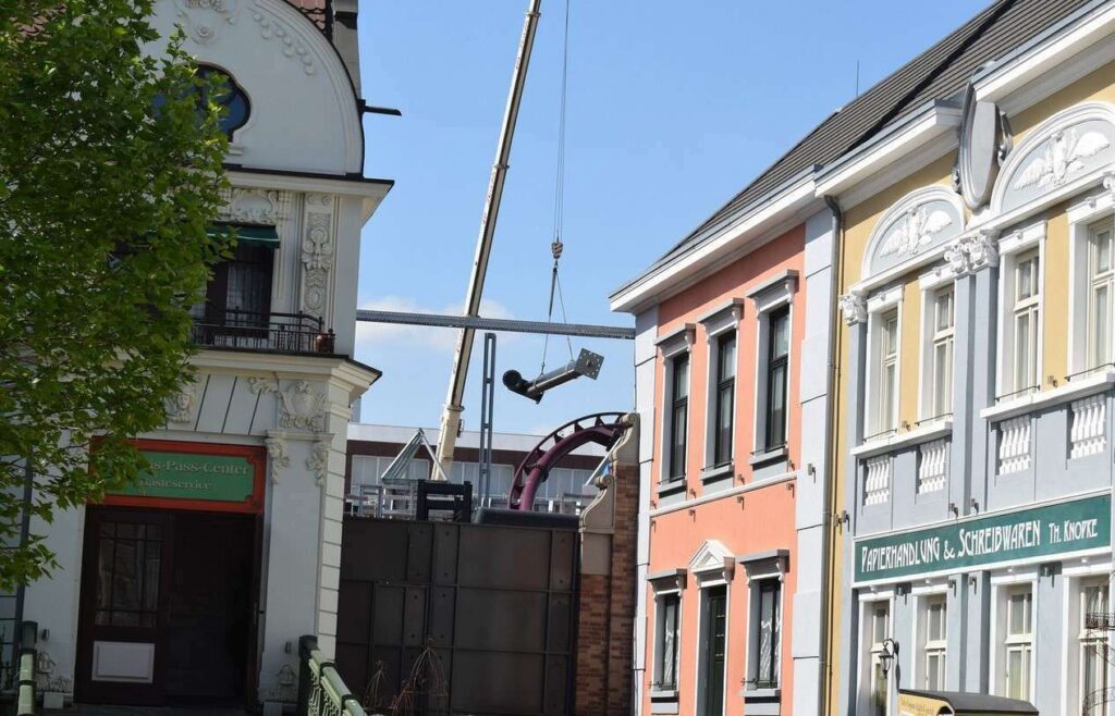 Rookburgh-Baustelle im Frühjahr 2018 (03.05.2018)