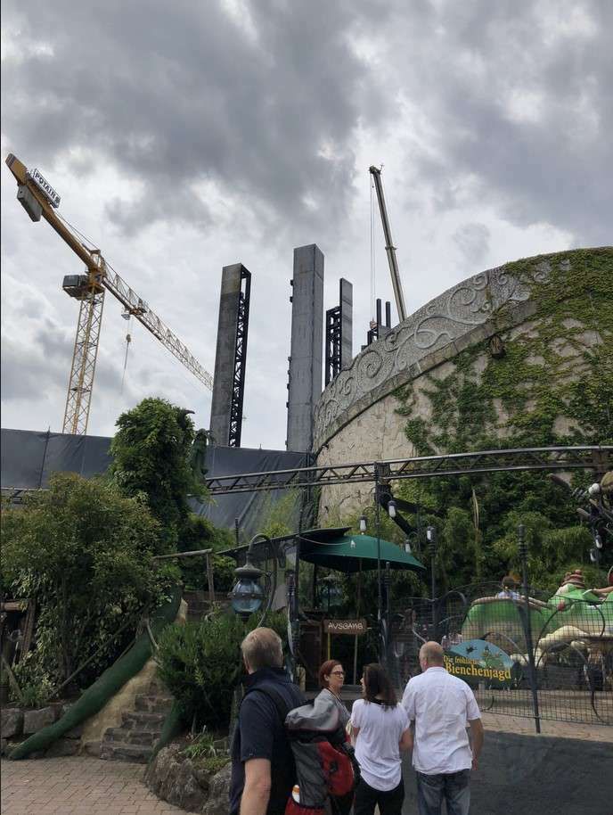 Rookburgh-Baustelle im Frühjahr 2018 (16.06.2018)