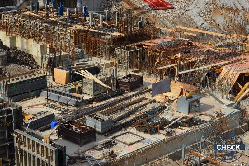Klugheim-Baustelle im Frühjahr 2015 (12.05.2015)