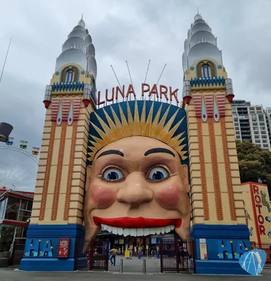 Foto aus Sydney's Luna Park von Poseidonsurfer