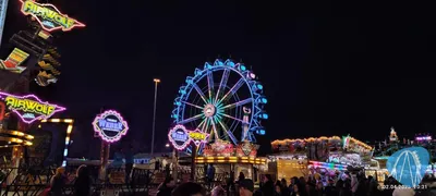 Foto aus Frankfurter Dippemess im Frühjahr von Jan