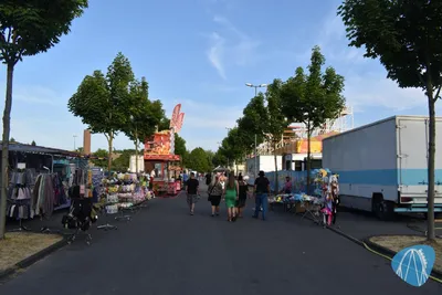 Foto aus Essen - Kirmes am Stadion an der Hafenstraße von Bjoeschi