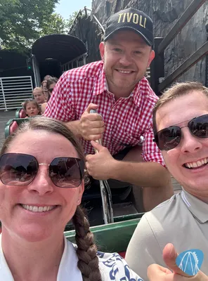 Foto aus Tivoli Gardens Kopenhagen von RollerCoasterBuhmaus