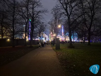 Foto aus London (GB) - Winter Wonderland Hyde Park von Chuckschnorres