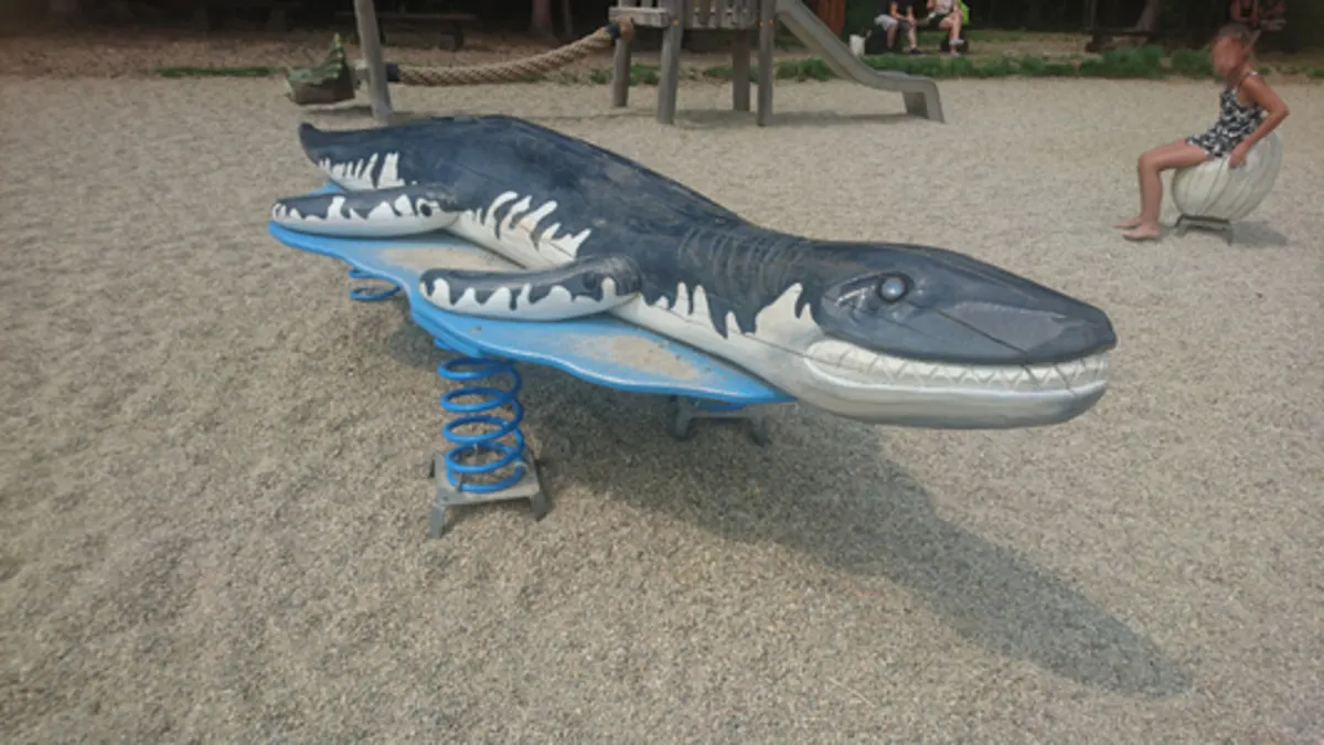 Spielplatz beim Eingang