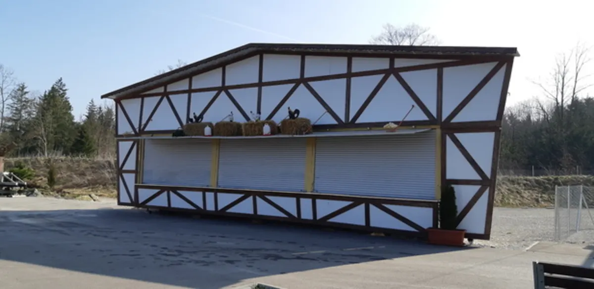 Schießbude im Bayerischen Dorf
