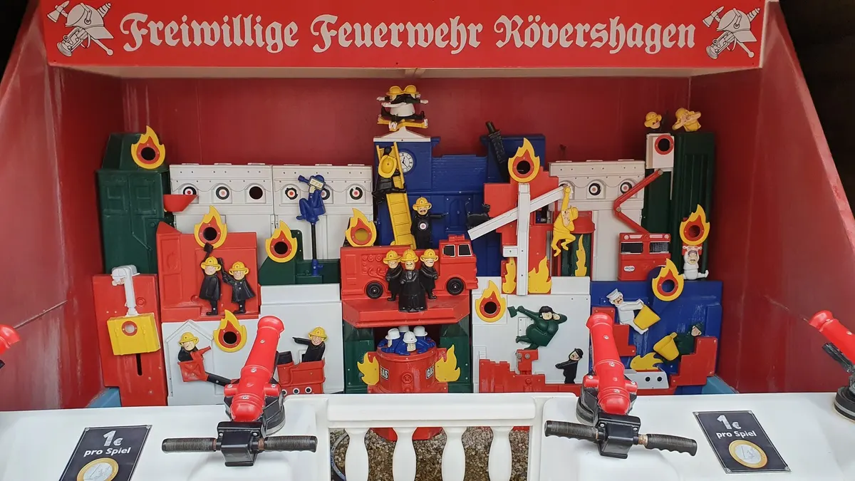 Feuerwehr-Spritzenspiel