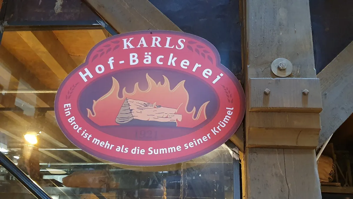 Holzofen-Bäckerei