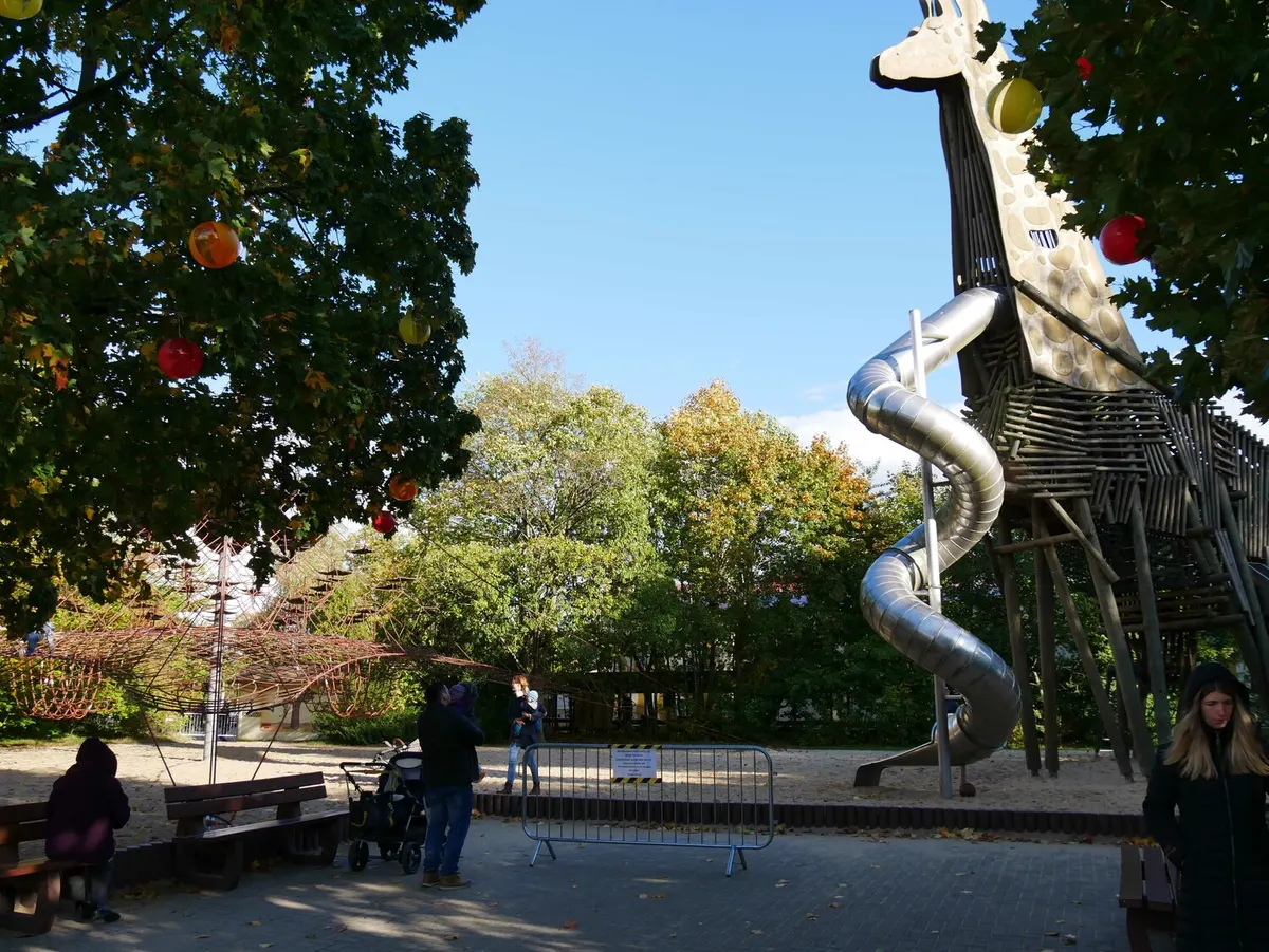 Spielplatz am Jambo-Kiosk