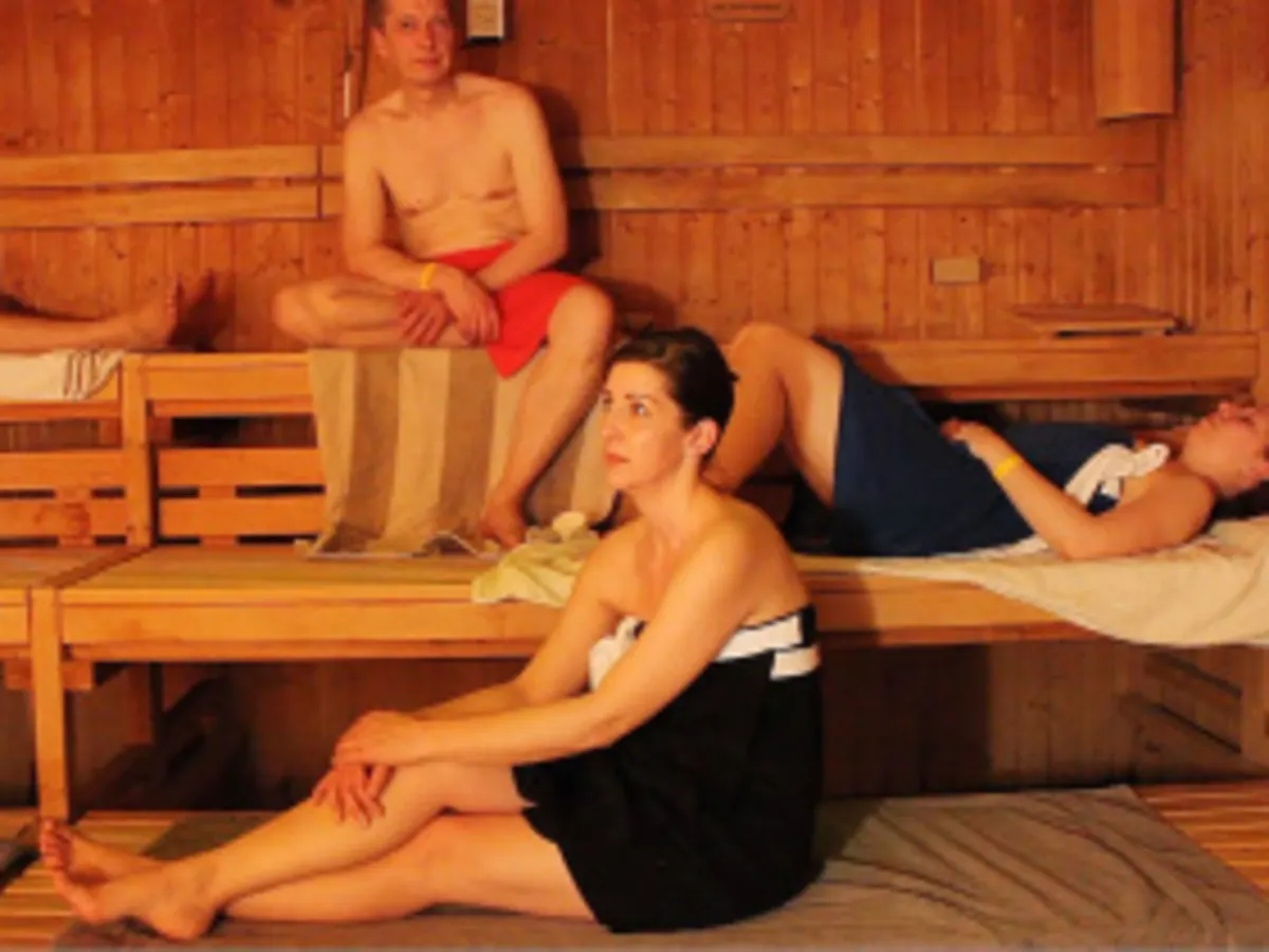 Finnische Sauna