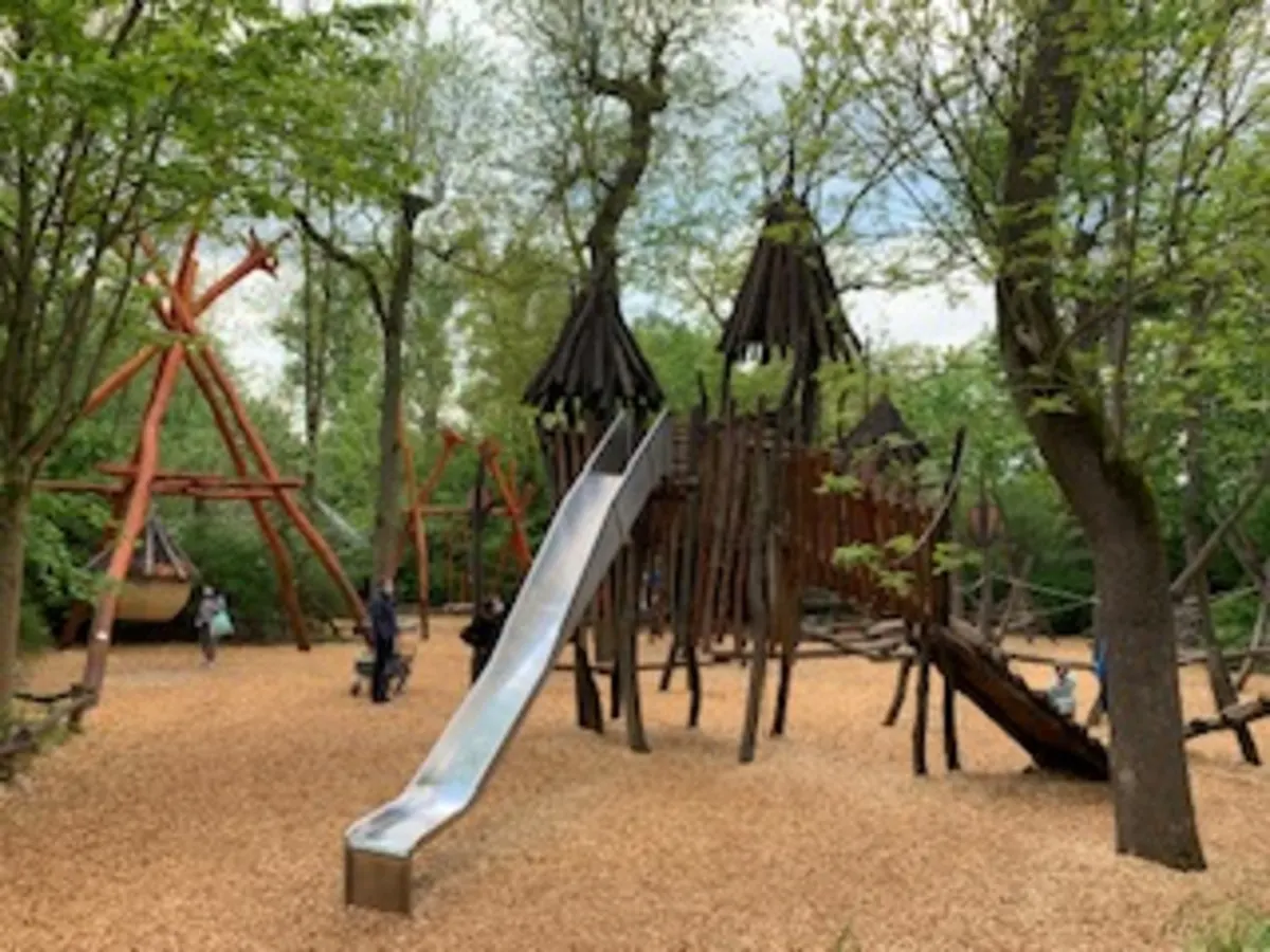 Abenteuerspielplatz an der Afrika Lodge