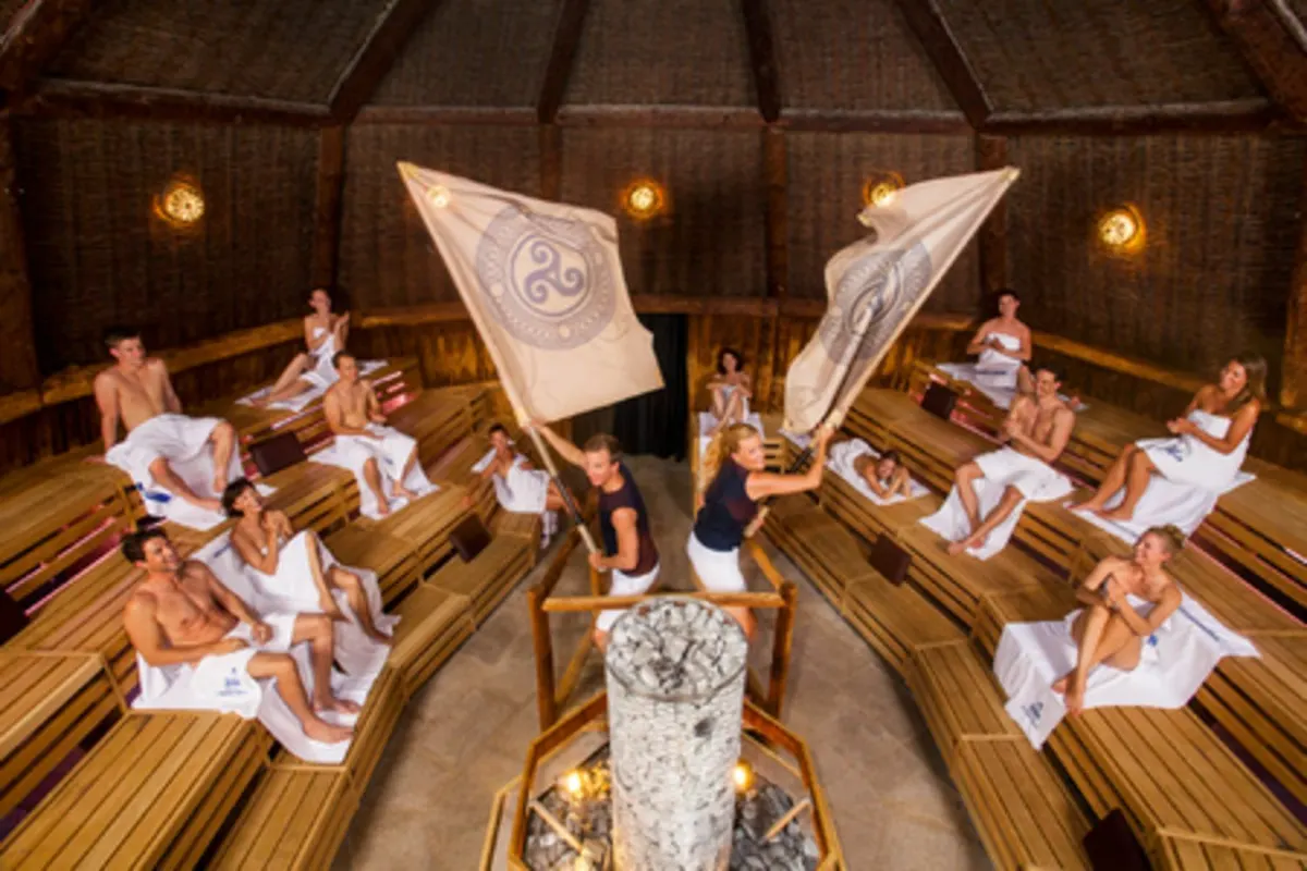 Kelten-Thron-Sauna