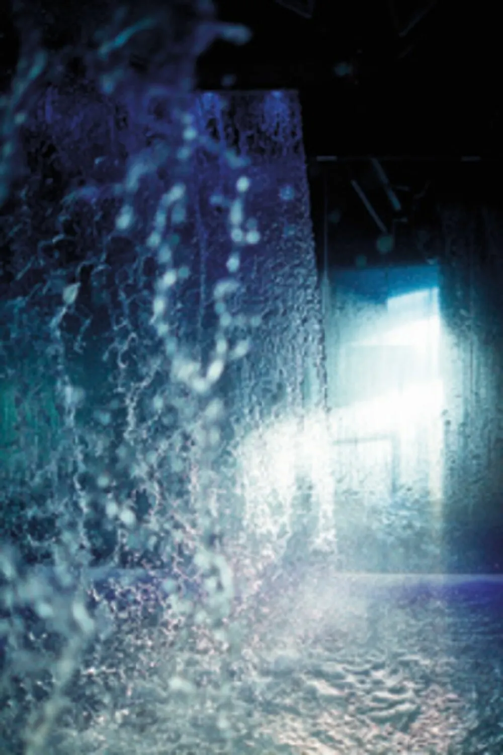 Kristall-Dusche