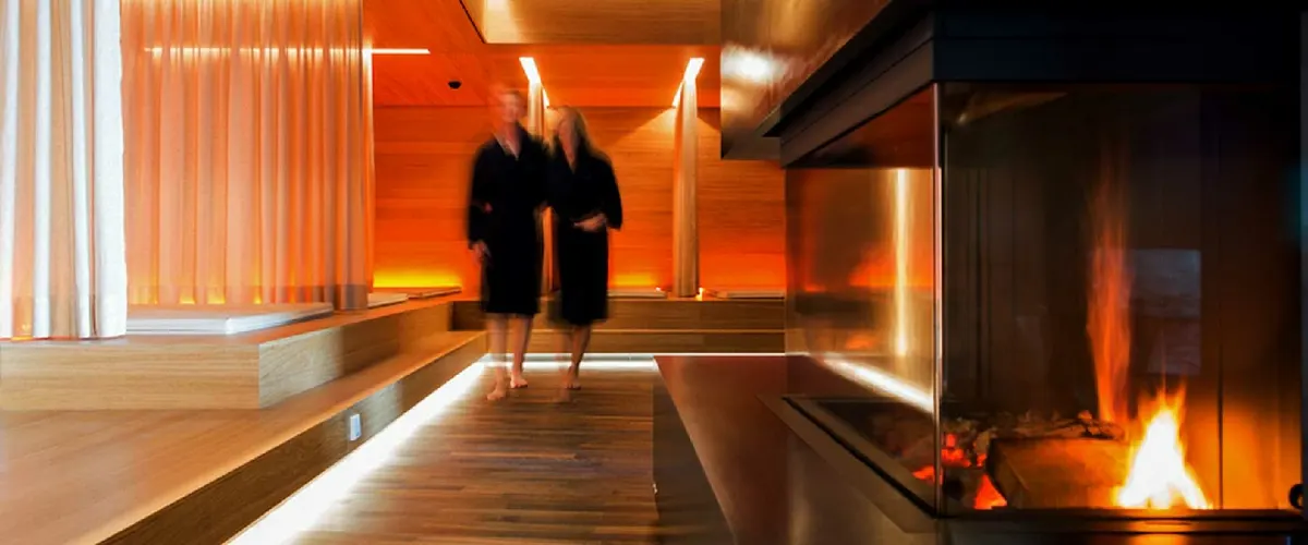 Pivate SPA Dampfbad