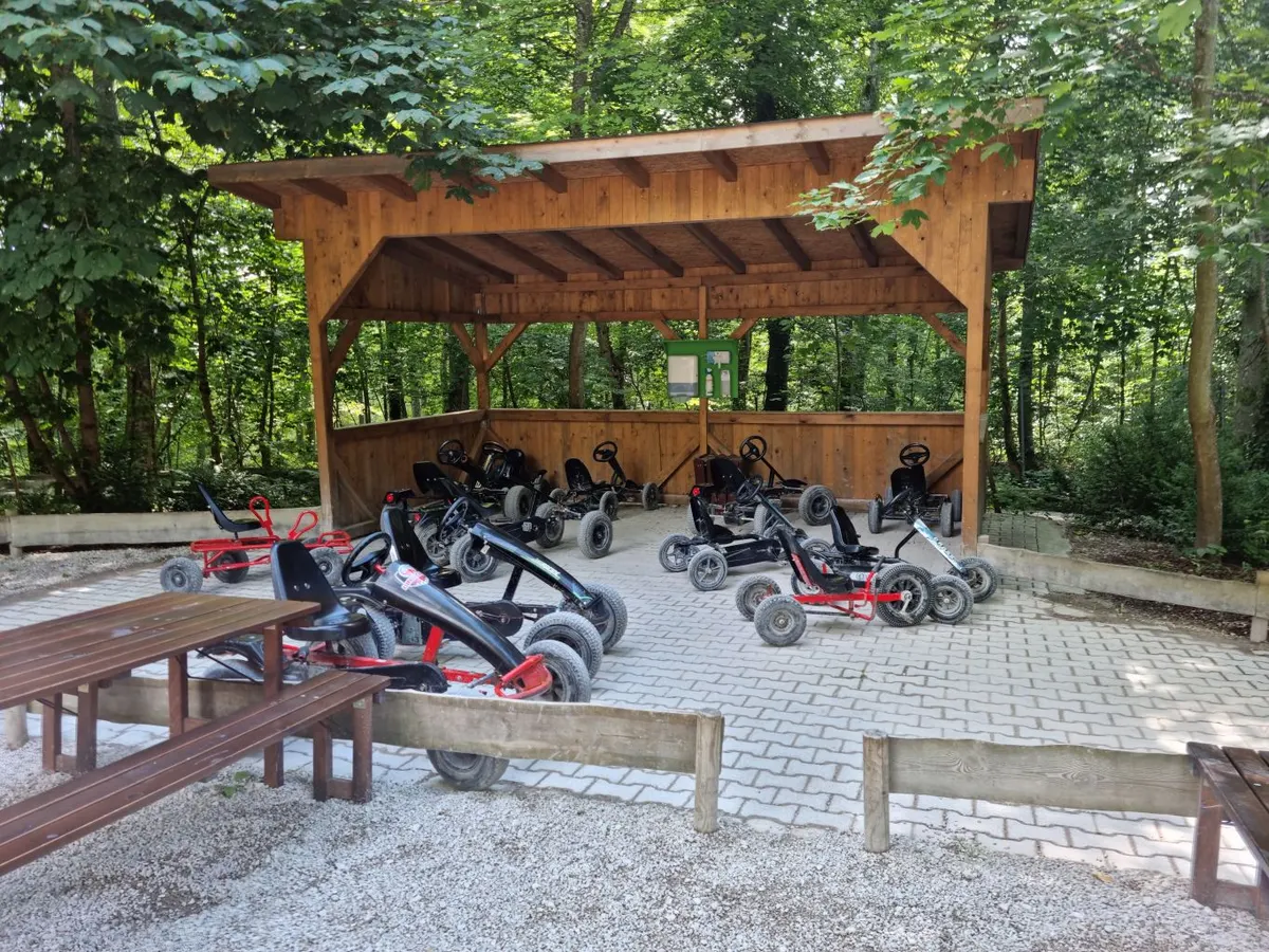 Pedal-Gokart-Bahn