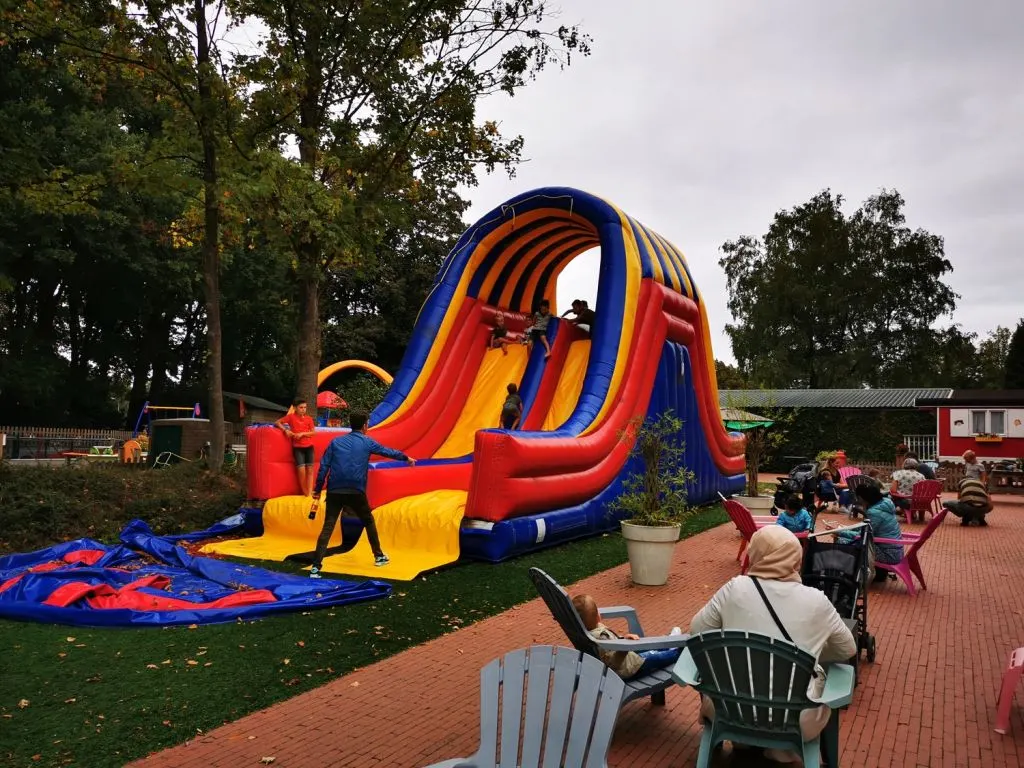Gorilla Slide, Mega Slide & Trampolines