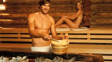 Finnische Sauna
