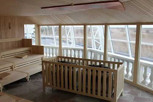 Sauna med panoramaudsigt