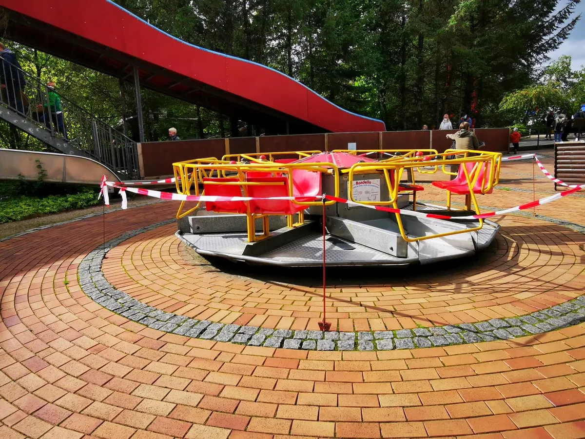 Karussell für Rollstuhlfahrer