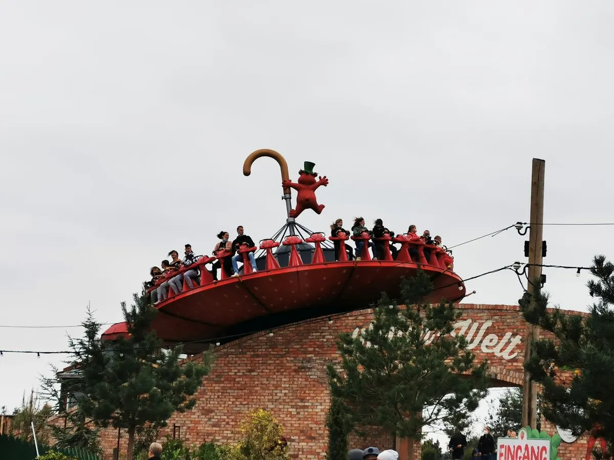 Karls fliegender Regenschirm