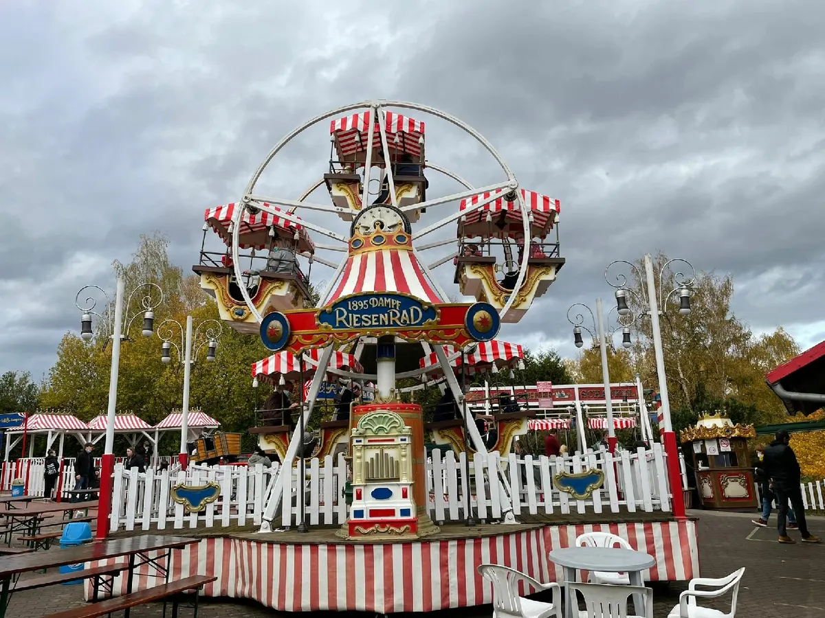 Riesenrad auf dem Historischen Jahrmarkt