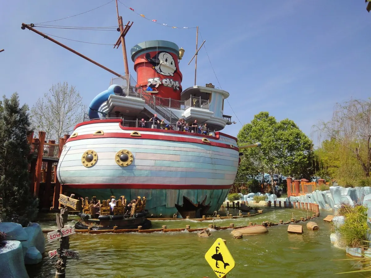 Popeye & Bluto's Bilge-Rat Barges®