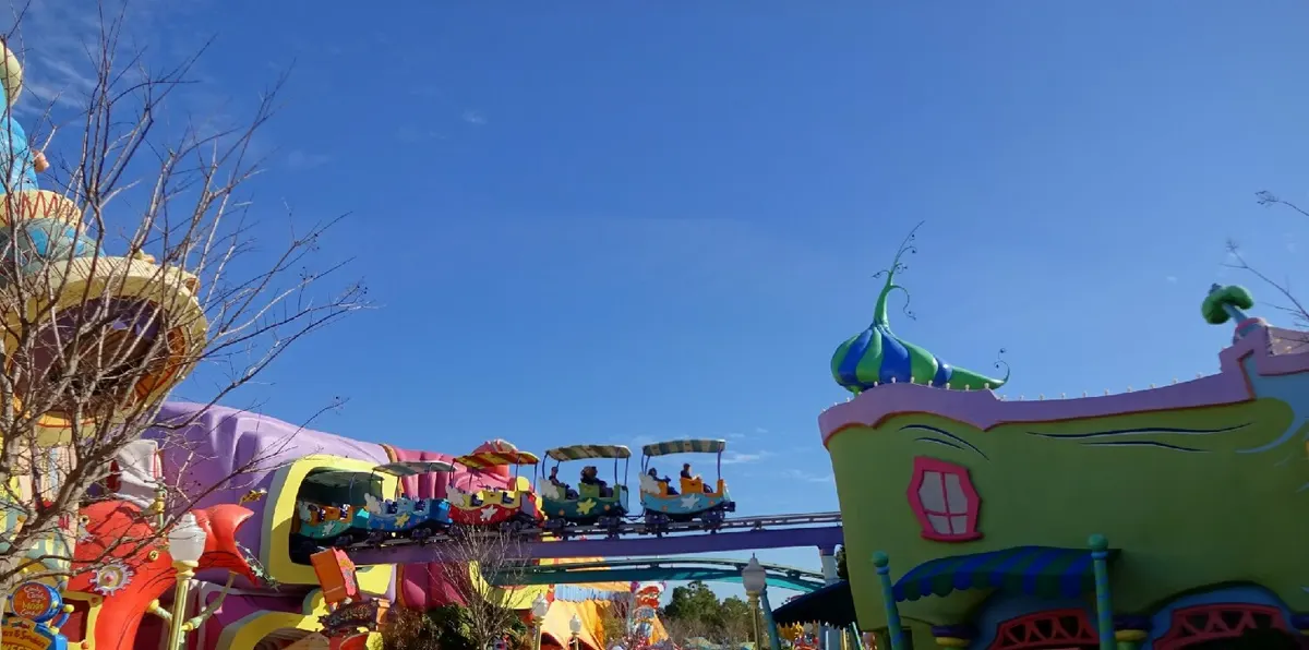The High in the Sky Seuss Trolley Train Ride!™