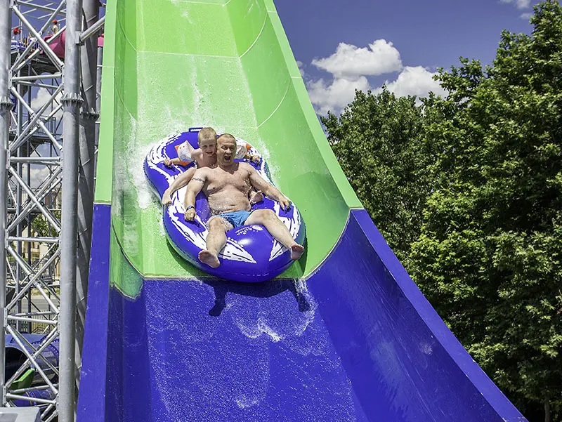 Воден навигатор / Uphill water coaster