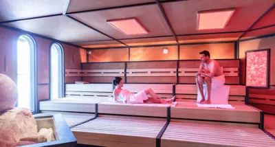 Rosenquarzsauna