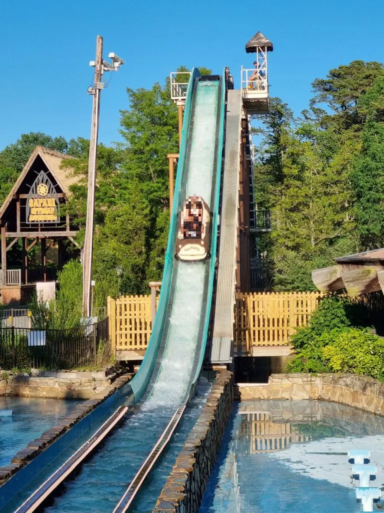 Saw Mill Log Flume