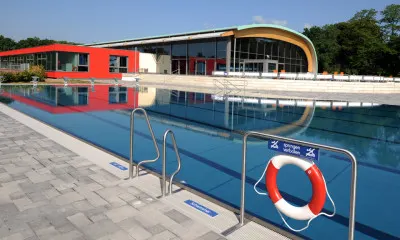 Sportbecken Freibad