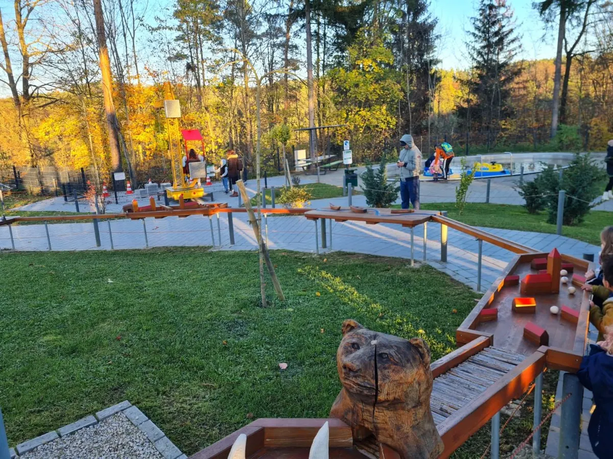Holzkugelbahn
