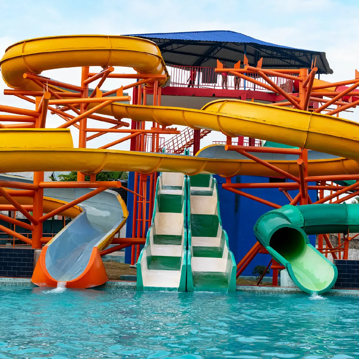 Spiral Water Slides